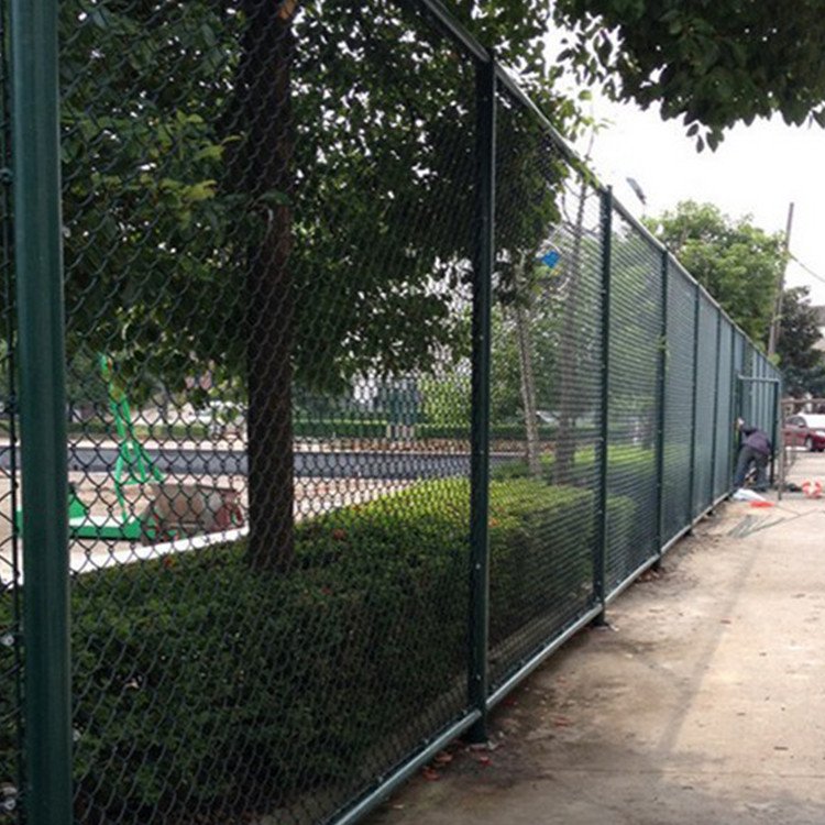 青岛厂家现货墨绿色拼装式运动场围网厂家直销可上门安装约45.00元