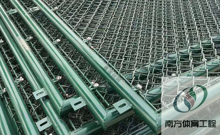 球场操场围网体育铁丝网篮球场足球场围栏网隔离防护网勾花菱形网(15)