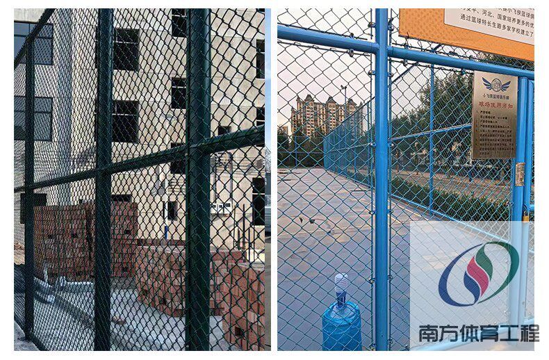 篮球场围栏网定制学校球场围网勾花网球场围网围栏网体育场围栏网(17)