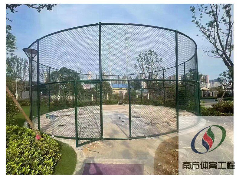 篮球场围栏网定制学校球场围网勾花网球场围网围栏网体育场围栏网(18)