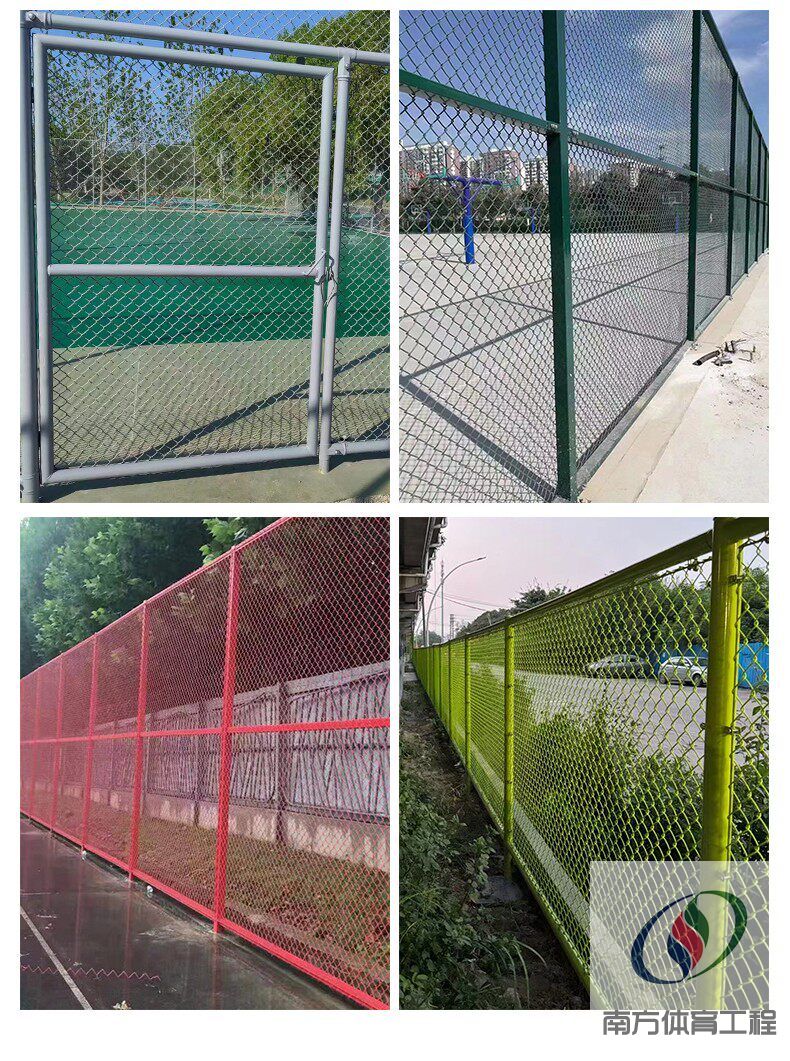 篮球场围栏网定制学校球场围网勾花网球场围网围栏网体育场围栏网(19)